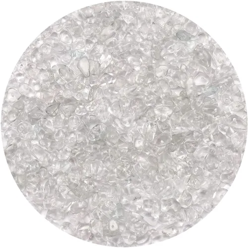 Vista 13 de Cuentas para hacer joyas, 900 cuentas sueltas de piedras preciosas de cristal natural, cuentas a granel de roca irregular con caja de plástico