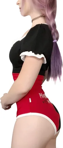 Vista 3 de Littleforbig Cotton Romper Onesie Pajamas Bodysuit - Crazy Clown Onesie