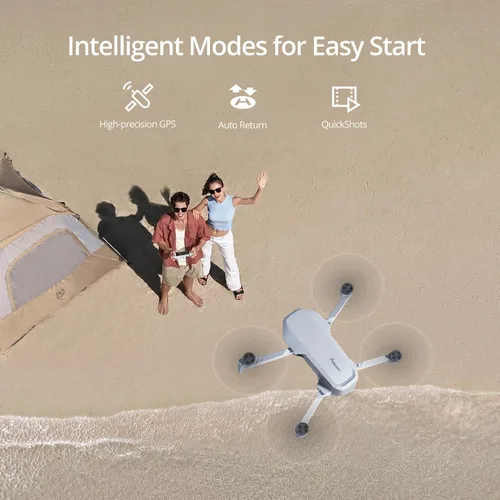 Vista 7 de Potensic ATOM Dron GPS de 3 ejes con cardán, 4K, menos de 249g, 32 minutos de vuelo, transmisión de largo alcance de 6KM, seguimiento visual