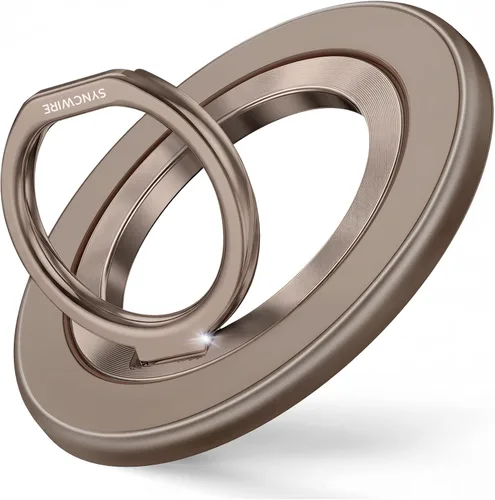 Vista 31 de SYNCWIRE Soporte de Anillo Magnético para Teléfono para MagSafe, Rotación de 360°, Soporte de Agarre para Teléfono Celular, Anillo para Dedo Atril