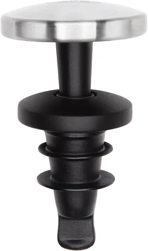 Vista 4 de OXO SteeL - Tapón de vino expandible a prueba de fugas (paquete de 2)