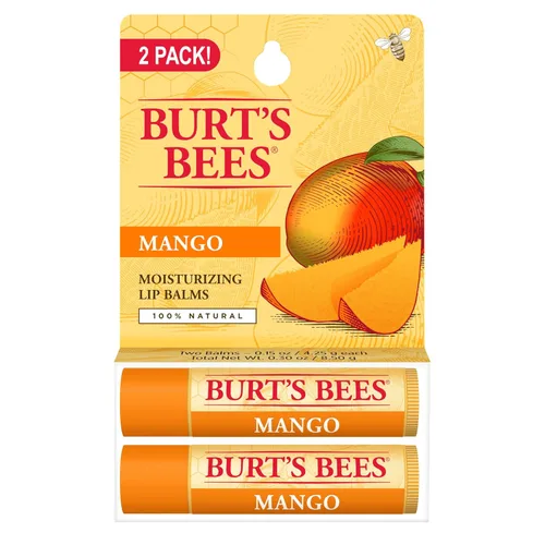 Vista 13 de Burt's Bees Bálsamo labial - coco y pera, hidratante labial con cera de abejas de origen responsable, sin tinte, tratamiento acondicionador