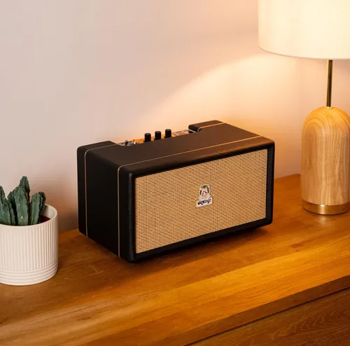 Vista 6 de Orange Box L - Altavoz Bluetooth portátil de sonido de audio de estudio, rango de 15M, potencia RMS de 50 W, batería de larga duración, conectividad