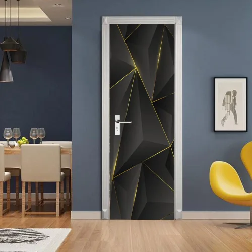 Vista 23 de Calcomanías 3D para puerta, murales para despegar y pegar, papel tapiz de caballo, calcomanías autoadhesivas extraíbles de PVC, impermeable, póster