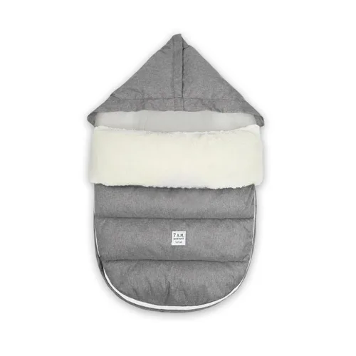 7AM Enfant - Saco universal para cochecito Bolsa impermeable de invierno para cochecitos y asientos de coche, microforro polar suave y forro de