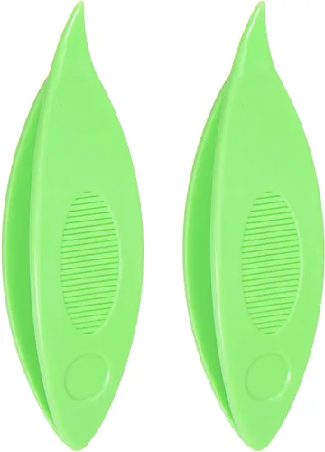 HARFINGTON 2 lanzaderas de tatuaje de 2.480 x 0.669 x 0.394 in, lanzaderas de plástico coloridas para hacer encajes, herramientas de manualidades,