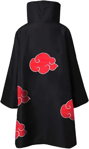 Vista 3 de 3 capas de anime de Halloween disfraz de cosplay de Halloween bata larga uniforme ninja L