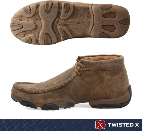 Vista 2 de Twisted X Women's Handcrafted Cowgirl Lace-up Chukka Shoes