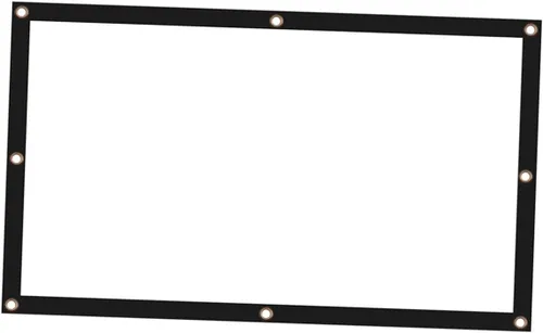 SHINEOFI Polyester Projector Screen for Indoor Outdoor Movie Home Office Use HD Projection