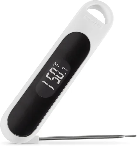 Vista 8 de Dash Termómetro de lectura rápida de precisión, sonda de temperatura de carne con pantalla LCD para cocinar y hornear rápidos y precisos, resistente