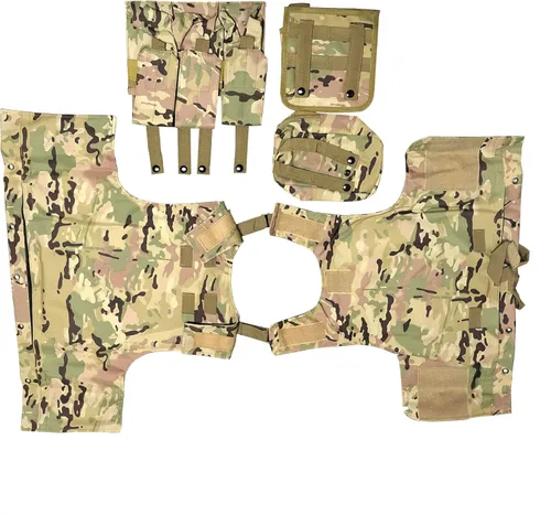 Vista 3 de FixtureDisplays® Chaleco ajustable de Airsoft Paintball Chaleco Chaleco 20-24" H, Hasta 50" Circunferencia de la Cintura 16939NEW-NPF