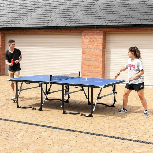 Vista 2 de Vermont Mesa de ping pong plegable - Tenis de mesa portátil prémium Montaje rápido