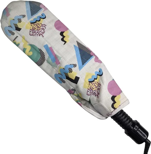Vista 6 de Funda [resistente al calor] para rizadores, planchas o alisadoras, y planchas de peinar, forro recubierto de silicona y bolsa de algodón acolchada