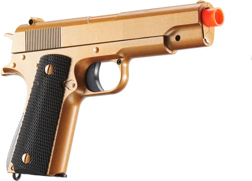 Vista 3 de 1911 aleación serie primavera pistola Airsoft (color: dorado)