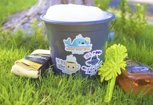 Vista 5 de Paquete de calcomanías grandes y cómodas para sofá, calcomanías de vinilo dibujadas a mano, tamaño promedio de 4.5 pulgadas, resistente al agua