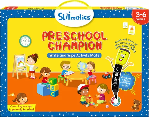 Vista 15 de Skillmatics I Can Write - Actividades de aprendizaje preescolar reutilizables, juguete educativo y juego, suministros de regreso a clases, regalos