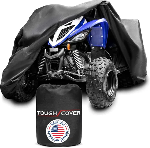 Tough Cover Basic Edition Funda para ATV, Tela Resistente de Grado Marino 210D, Cubierta para Quad para Kawasaki, Honda, Polaris, Yamaha y Más.