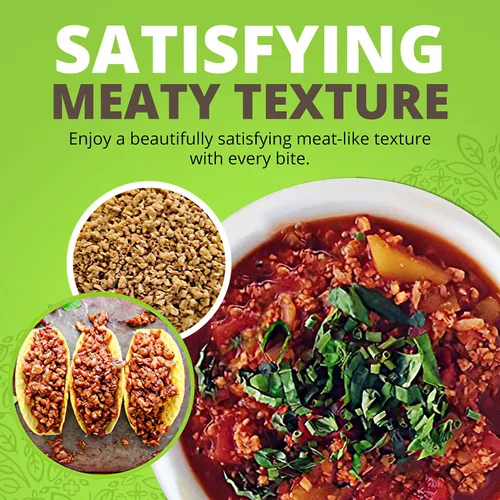 Vista 7 de Plant Basics - Proteína vegetal abundante, molida sin sabor, 1 libra, condimento a base de plantas, al igual que el pollo, 2 onzas, sin OMG, sin