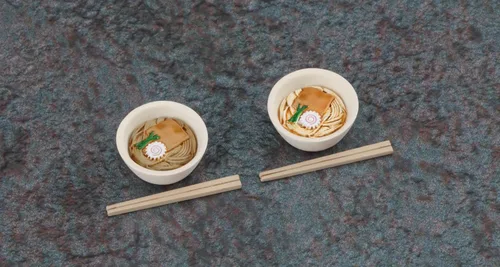 Vista 2 de Hasegawa FA12 Figura 1/12 Serie de accesorios Máquina expendedora retro (Udon / Soba), modelo de plástico