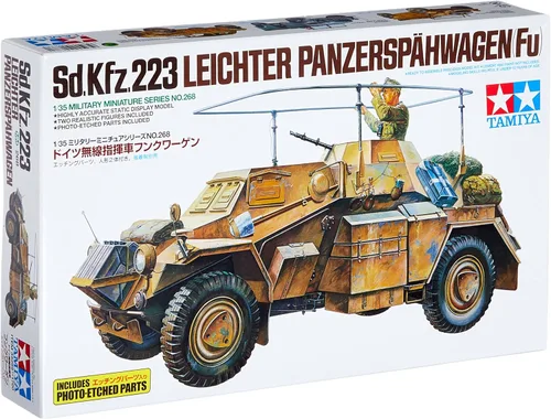 Tamiya 300035268 1: 35 WWII Vehículo especial 223 Tanque ligero Späh (2)