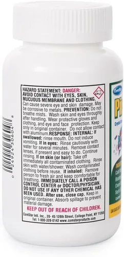 Vista 8 de ComStar Pure Lye Cuentas 99% puras de hidróxido de sodio Respetuoso con el medio ambiente, fuerza industrial, abridor de drenaje biodegradable