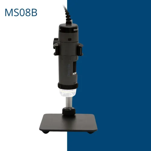 Vista 4 de Dino-Lite MS08B - Soporte de mesa portátil compacto, ajustable, 3.9" x 2.9" x 5.7