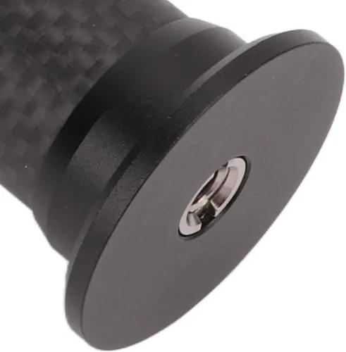 Vista 9 de KIMISS - Tubo de extensión de trípode de carbono, poste de extensión de trípode de 2 secciones de fibra de carbono, tubo de extensión de trípode