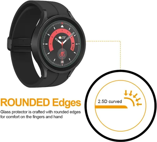 Vista 3 de Supershieldz Protector de pantalla de vidrio templado solar diseñado para Garmin Instinct 2X, antiarañazos, sin burbujas