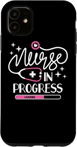 Vista 8 de Nurse in Progress Future Nurse Life Nursing School Student Case for iPhone 17
