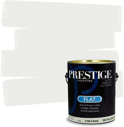 Vista 2 de PRESTIGE - Pintura para techos interiores, 1 galón, blanco brillante