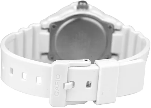 Vista 4 de Casio LRW200H-7B - Reloj deportivo con correa blanca para mujer Blanco Reloj analógico reloj de cuarzo buceo reloj de buceo