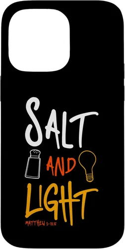 Vista 21 de iPhone 16 Salt of earth - light of the world Matthew 5:13 Case