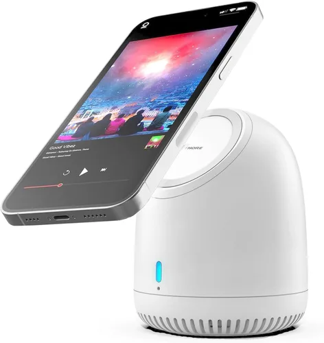 Vista 7 de Thore Soporte magnético para altavoz para iPhone con carga inalámbrica (compatible con MagSafe) 2023 Cool Tech Present para hombres, mujeres