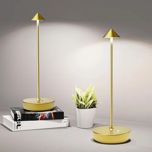 Vista 17 de Lámpara de mesa inalámbrica recargable 6000mAh batería al aire
