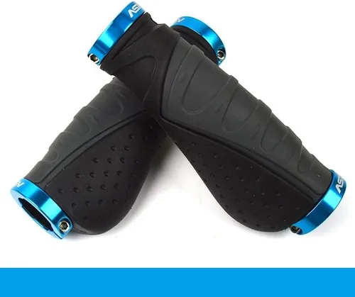 Vista 10 de Manillar de bicicleta Grips Riding Vice Handle Aleación de aluminio Vice Manillar Equipos Mountain Bike Manillar Accesorios de bicicleta