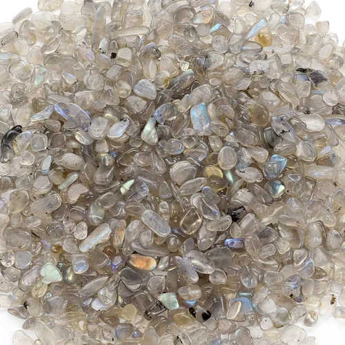 Vista 24 de Cherry Tree Collection Chips de piedras preciosas pulidas de 1/2 libra, guijarros, chips de cristal a granel para fabricación de joyas, curación