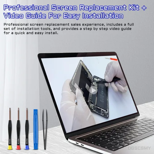 Vista 6 de para iPhone 8 Plus Reemplazo de pantalla negro 5.5 "Kit 8plus pantalla LCD 3D táctil digitalizador montaje completo Tornillos magnéticos almohadilla