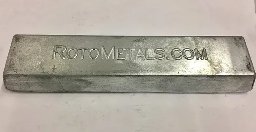 Lingote de plomo antimonial (2-4% de plomo antimonio)
