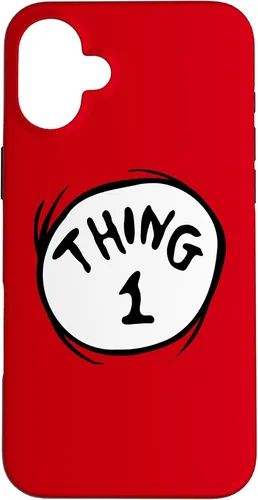 Vista 23 de Dr. Seuss Funda con emblema Thing 1 para iPhone 17