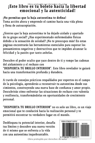 Vista 2 de Despierta Tu Brillo Interior Cómo Amarte a Ti Mismo y Vivir Una Vida Feliz (Spanish Edition)