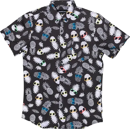 Vista 46 de Molokai Surf - Camisas hawaianas de manga corta con botones y corte ajustado