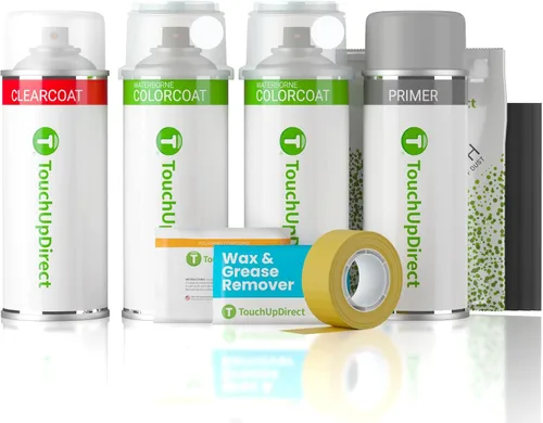 Vista 97 de TouchUpDirect 477 Electric Silver Metallic - Pintura de retoque en aerosol compatible con Volvo, Exact Match - Kit esencial