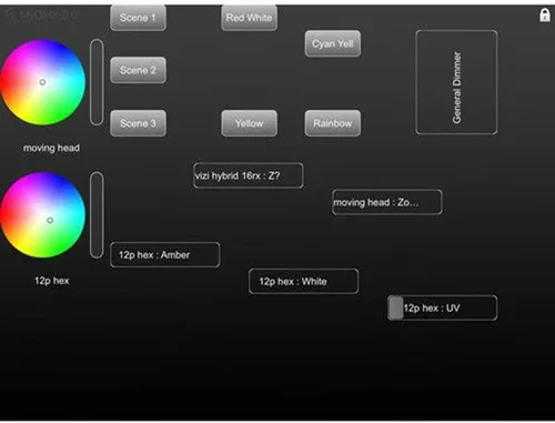 Vista 6 de ADJ Productos, MYDMX RM, DMX Light Show Storage Device Guarda hasta 16 Espectáculos preestablecidos D367
