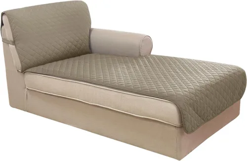 Vista 147 de U-NICE HOME Funda para sillón reclinable, reversible, con correas elásticas, resistente al agua, protege de perros y mascotas, sillón pequeño