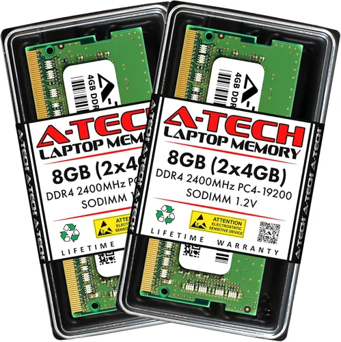 Vista 33 de A-Tech 4 GB de RAM para portátiles Acer Nitro 5 DDR4 2400MHz SODIMM PC4-19200 (PC4-2400T) módulo de actualización de memoria