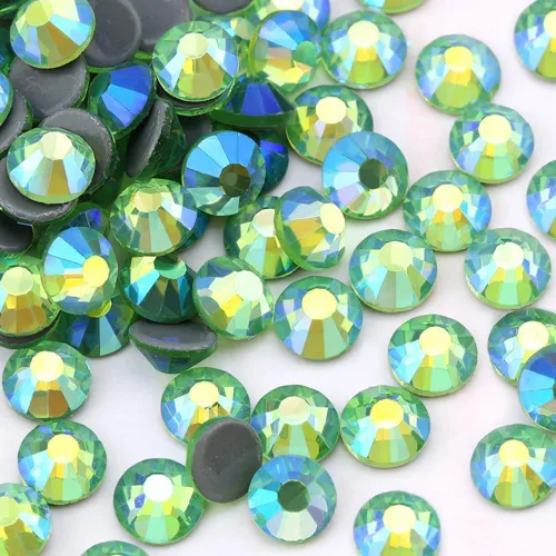 Vista 30 de Hot Fix - Diamantes de imitación de cristal con parte trasera plana, gemas de diamante de 0.189 in (20 ss, 1440 unidades, rojo)