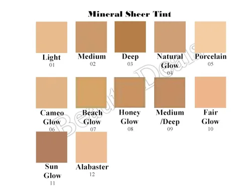 Beauty Ofertas Mineral Sheer Tint SPF 20 Hidratante Tintado (Cameo Glow)