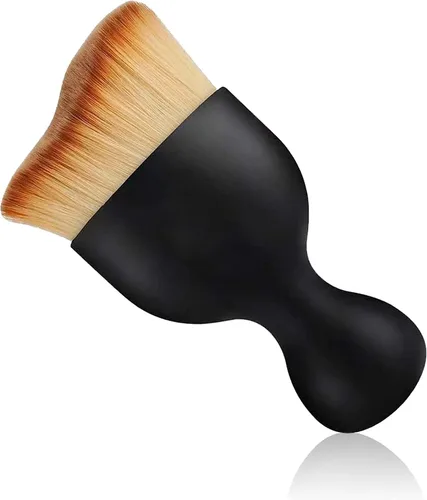 Vista 8 de 1 cepillo de polvo para el interior del automóvil, cepillo de detalles automático sin arañazos, cepillo suave de limpieza interior del automóvil