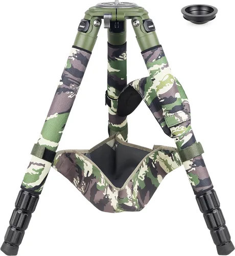 Vista 8 de Trípode de fibra de carbono INNOREL RT90C Trípodes de cuenco profesionales de carga pesada para cámaras DSLR Compatible con cabeza de bola y cabeza