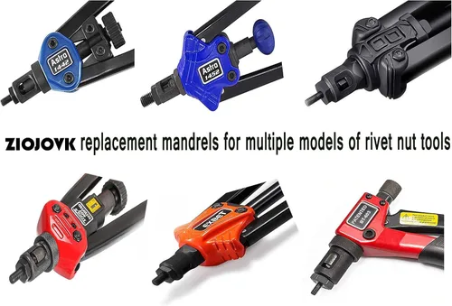 Vista 2 de 10-32 Mandril de reemplazo de herramienta de tuerca de remache